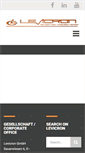 Mobile Screenshot of levicron.com